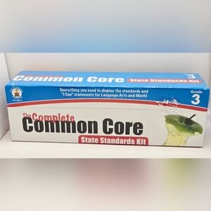 Common Core State Standard Pocket Chart Cards, Language Arts‎ & Math, Grade 3